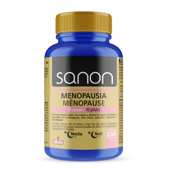 SANON Menopausia Noche 90 cápsulas