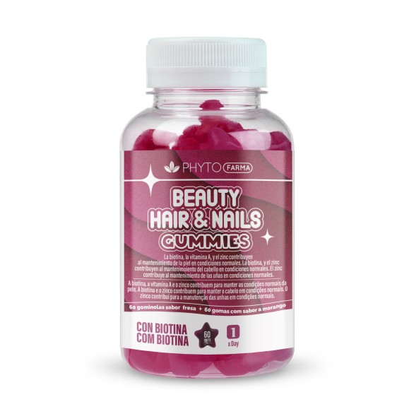 PHYTOFARMA Beauty, Hair & Nails 60 gummies