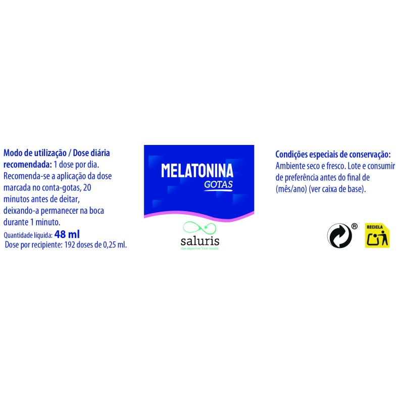 SALURIS Melatonina gotas 48ml