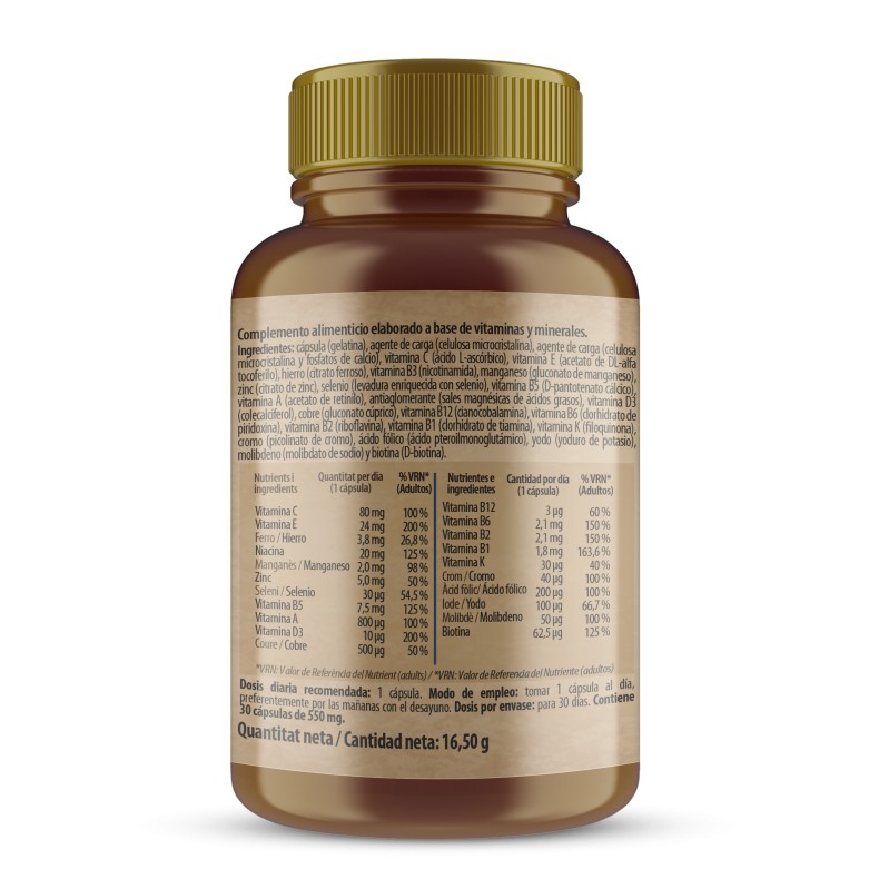 H4U Multivitamínico hombre 30 cápsulas special edition