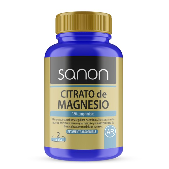 SANON Citrato de magnesio 180 comprimidos