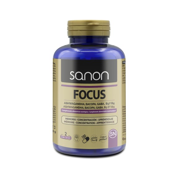 SANON Focus 180 cápsulas vegetales