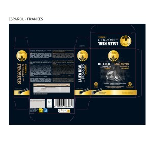 PHYTOFARMA Jalea real con propóleo + Vitamina C 12 stick de 10 ml 2