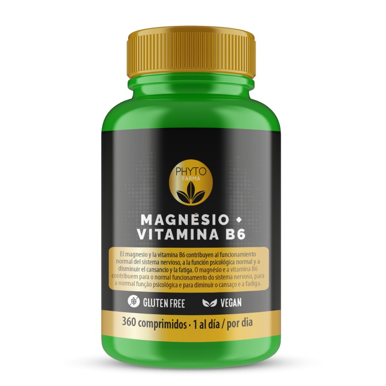 PHYTOFARMA Magnesio + Vitamina B6 360 comprimidos