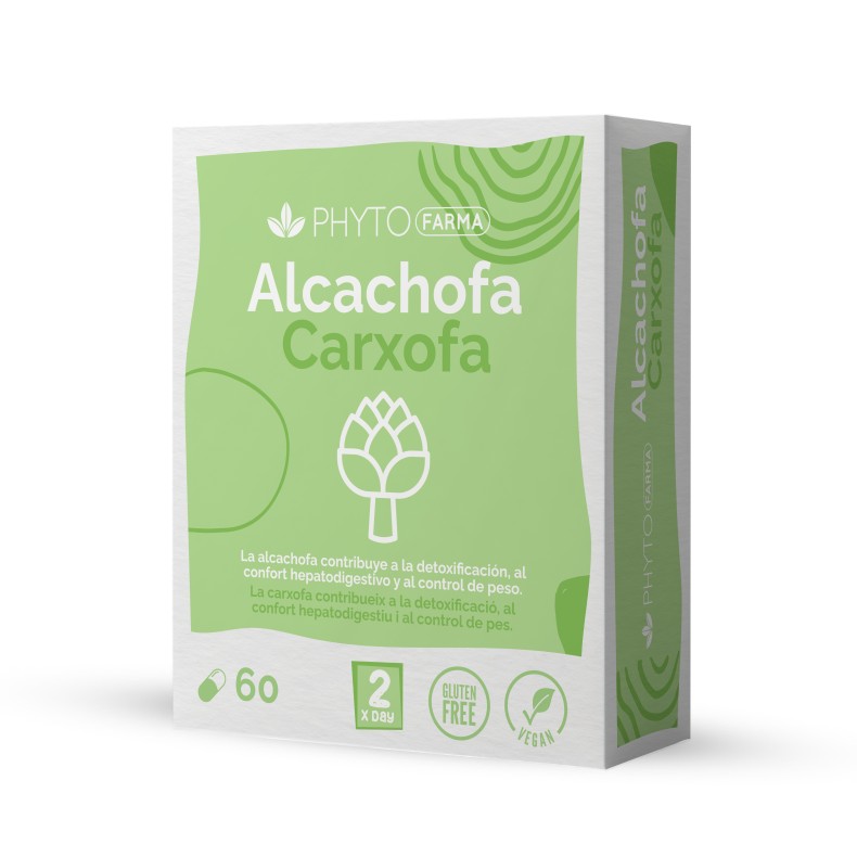 PHYTOFARMA Alcachofa 60 cápsulas vegetales