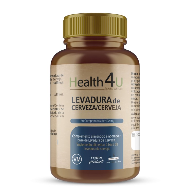 H4U Levadura de cerveza 180 comprimidos special edition