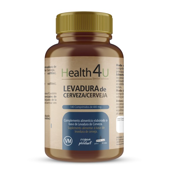 H4U Levadura de cerveza 180 comprimidos special edition