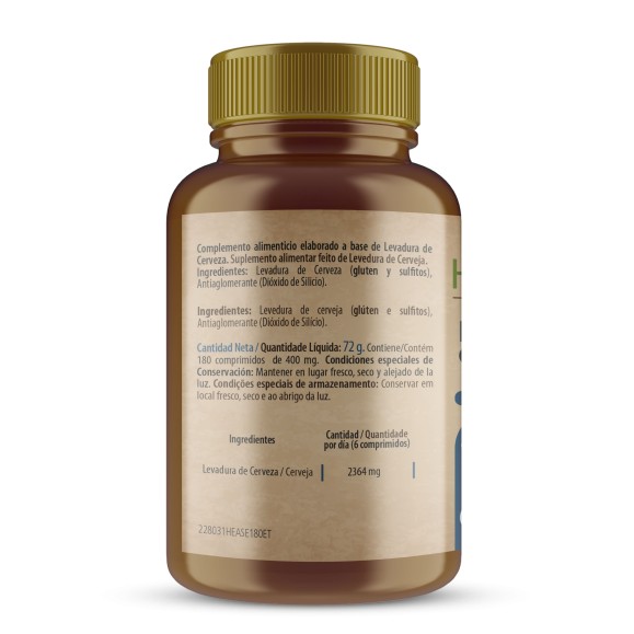 H4U Levadura de cerveza 180 comprimidos special edition