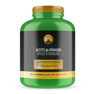 PHYTOFARMA Aceite de onagra 450 cápsulas blandas