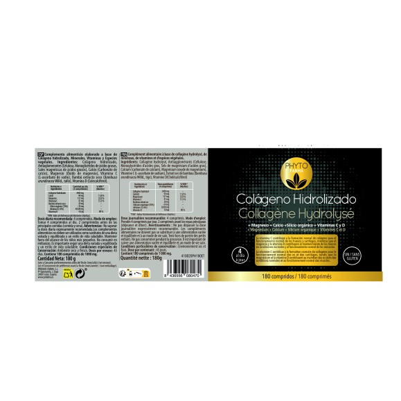 PHYTOFARMA Colágeno Hidrolizado 180 comprimidos