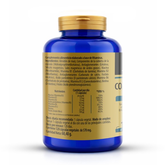SANON Complejo Vitamínico B 120 cápsulas