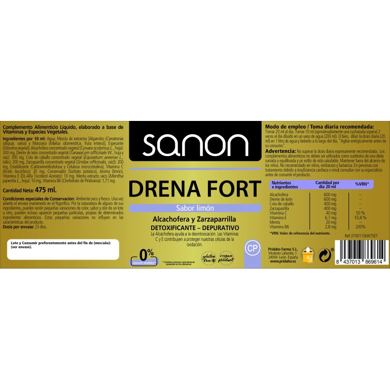 SANON Drena Fort 475 ml