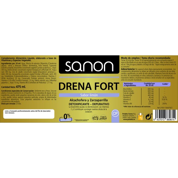 SANON Drena Fort 475 ml