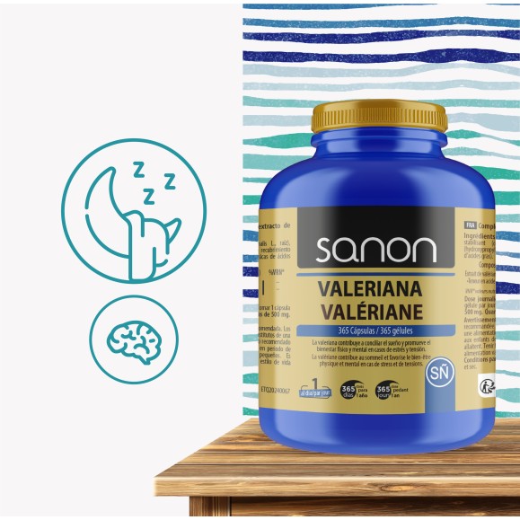 SANON Valeriana 365 cápsulas