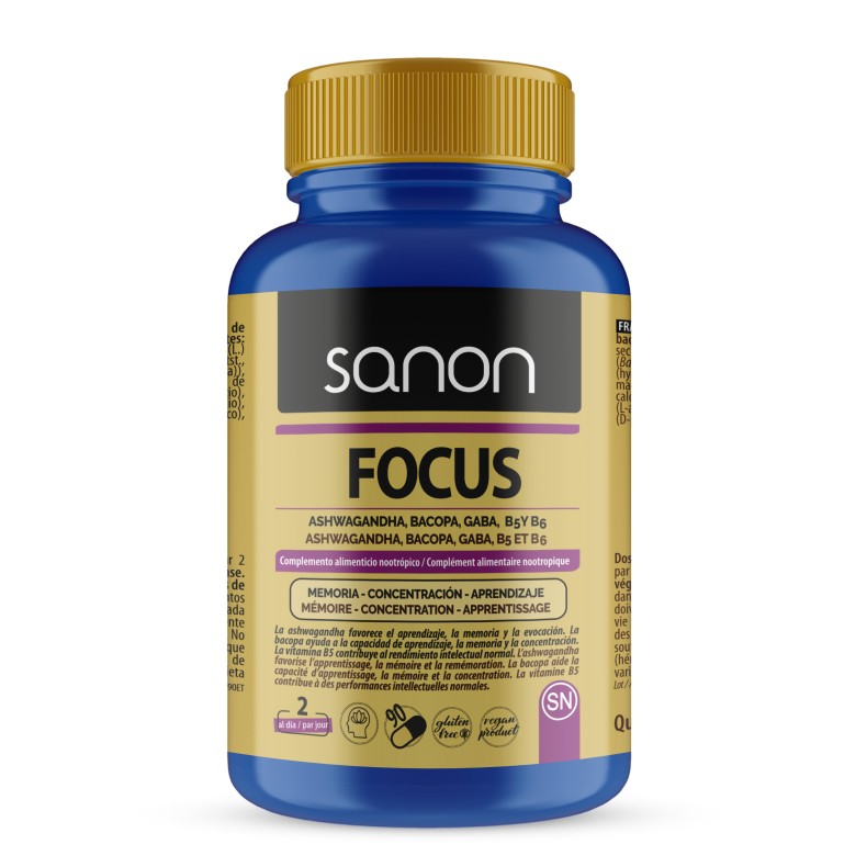 SANON Focus 90 cápsulas vegetales