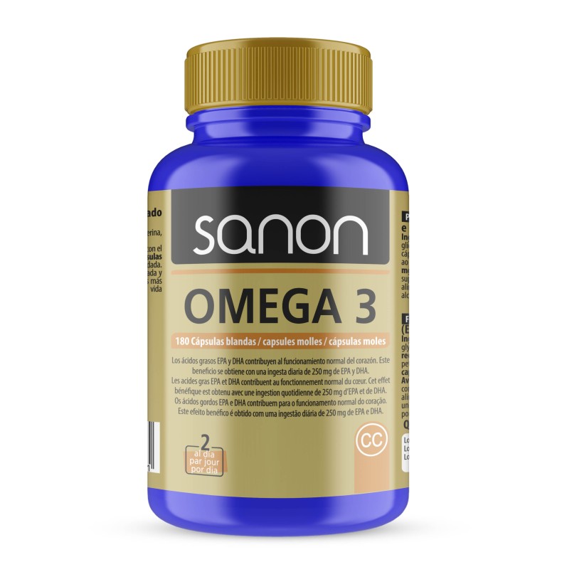 SANON Omega 3 180 cápsulas blandas