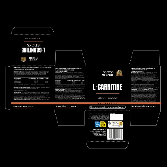 SANON SPORT L-Carnitina 30 sobres