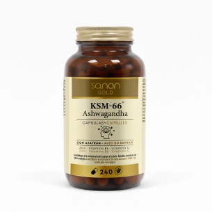SANON GOLD Ashwagandha KSM-66 240 cápsulas