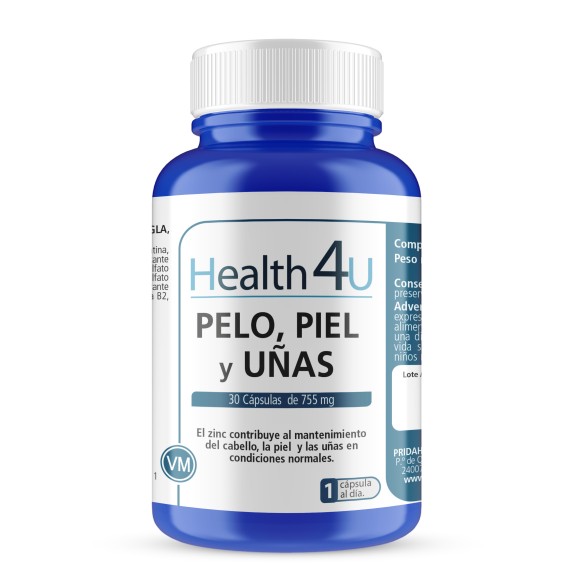 H4U Pelo, piel y uñas 30 cápsulas