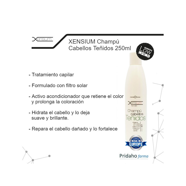 XENSIUM Champú Cabellos Teñidos 250 ml