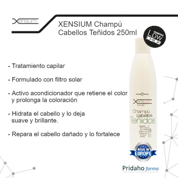 XENSIUM Champú Cabellos Teñidos 250 ml