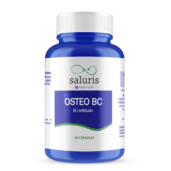 SALURIS Osteo BC Liofilizado 60 cápsulas