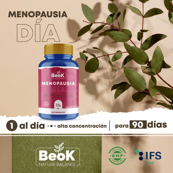 BEOK Menopausia Día 90 cápsulas