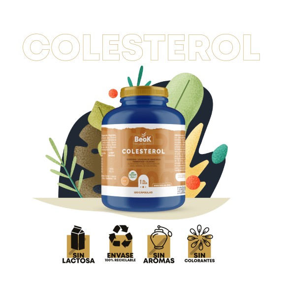 BEOK Colesterol 180 cápsulas