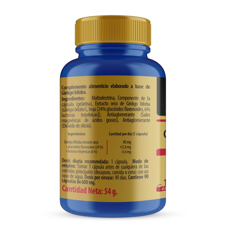 SANON Ginkgo biloba 90 cápsulas