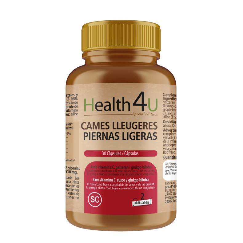H4U Piernas ligeras 30 cápsulas special edition