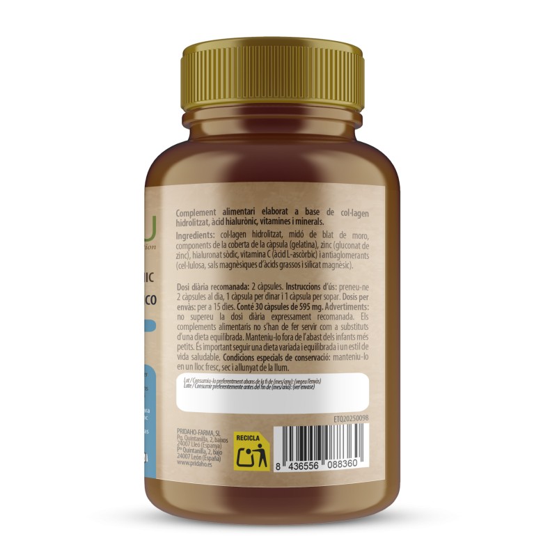 H4U Colágeno + ácido hialurónico 30 cápsulas special edition