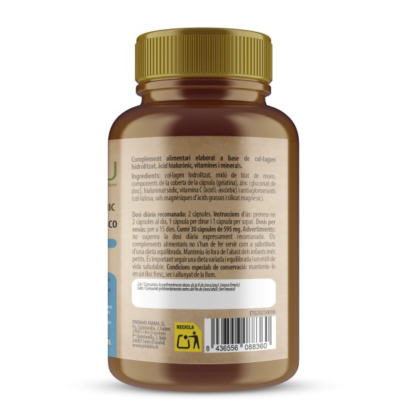 H4U Colágeno + ácido hialurónico 30 cápsulas special edition