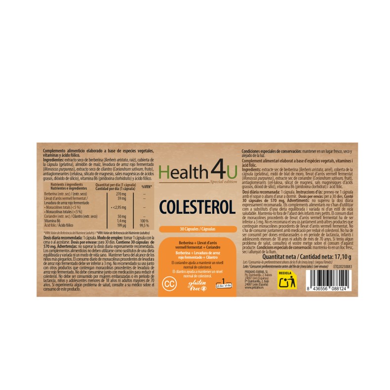 H4U Colesterol 30 cápsulas special edition