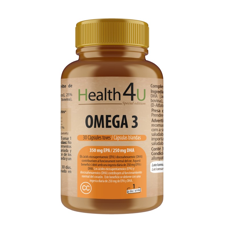 H4U Omega 3 30 cápsulas blandas special edition