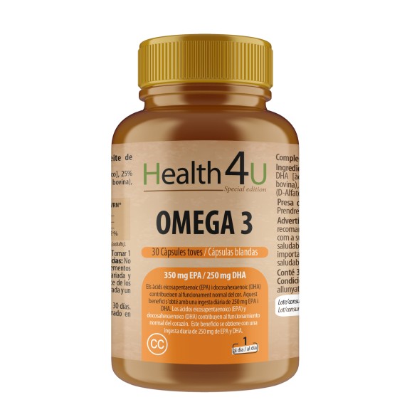 H4U Omega 3 30 cápsulas blandas special edition