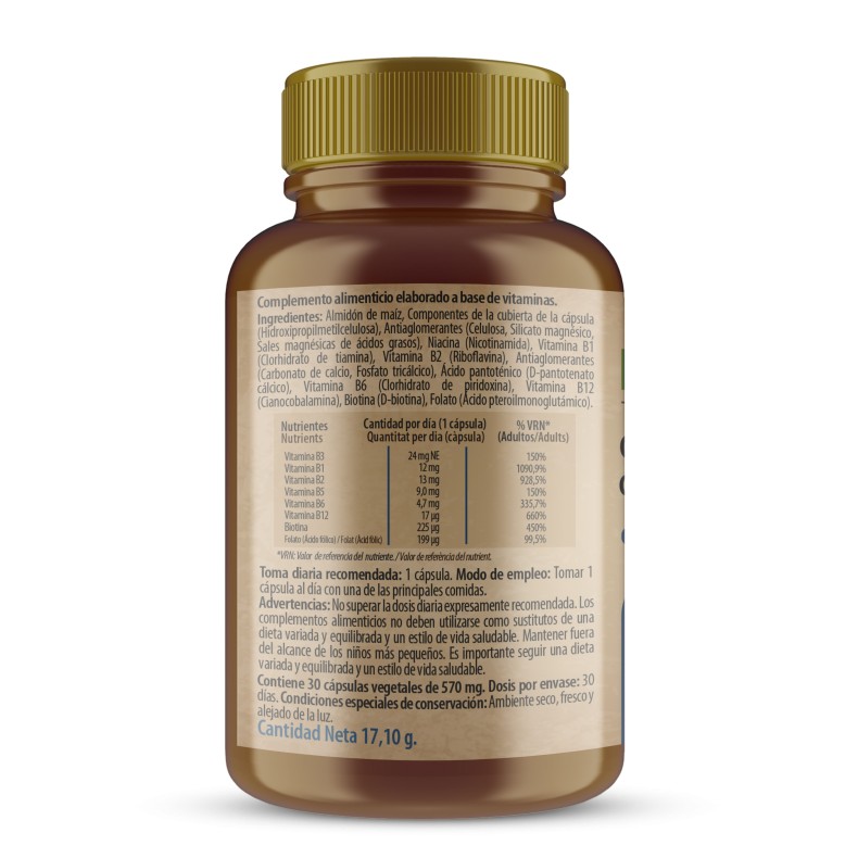 H4U Complejo Vitamínico B 30 cápsulas special edition