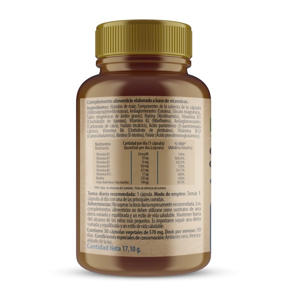 H4U Complejo Vitamínico B 30 cápsulas special edition