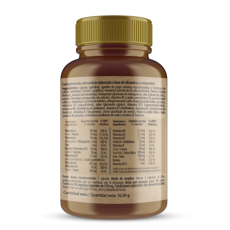 H4U Multivitamínico mujer 30 cápsulas special edition