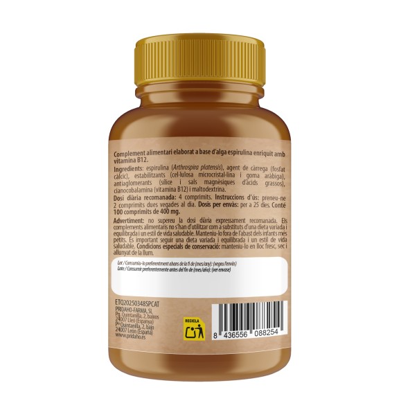 H4U Spirulina + vit. B12 100 comprimidos special edition