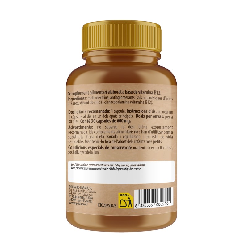 H4U Vitamina B12 30 cápsulas special edition