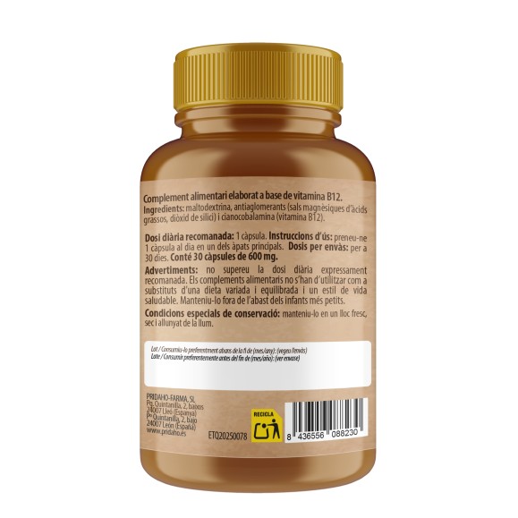 H4U Vitamina B12 30 cápsulas special edition