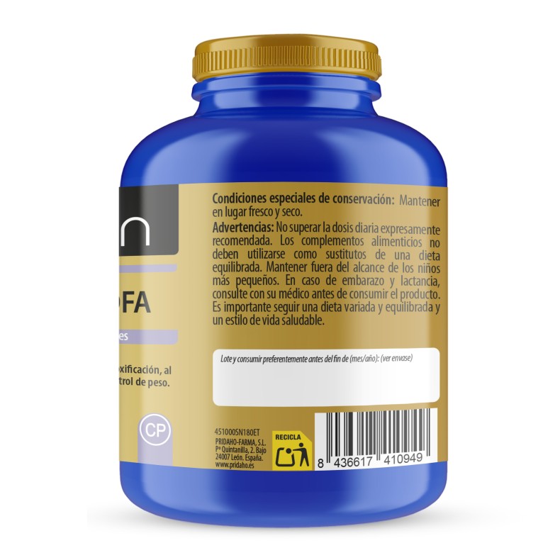 SANON Alcachofa 180 cápsulas vegetales