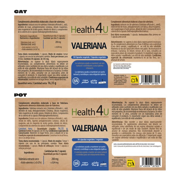 H4U Valeriana 30 cápsulas special edition