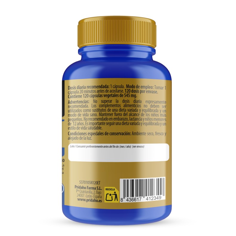 SANON Melatonina + Cáñamo 120 cápsulas