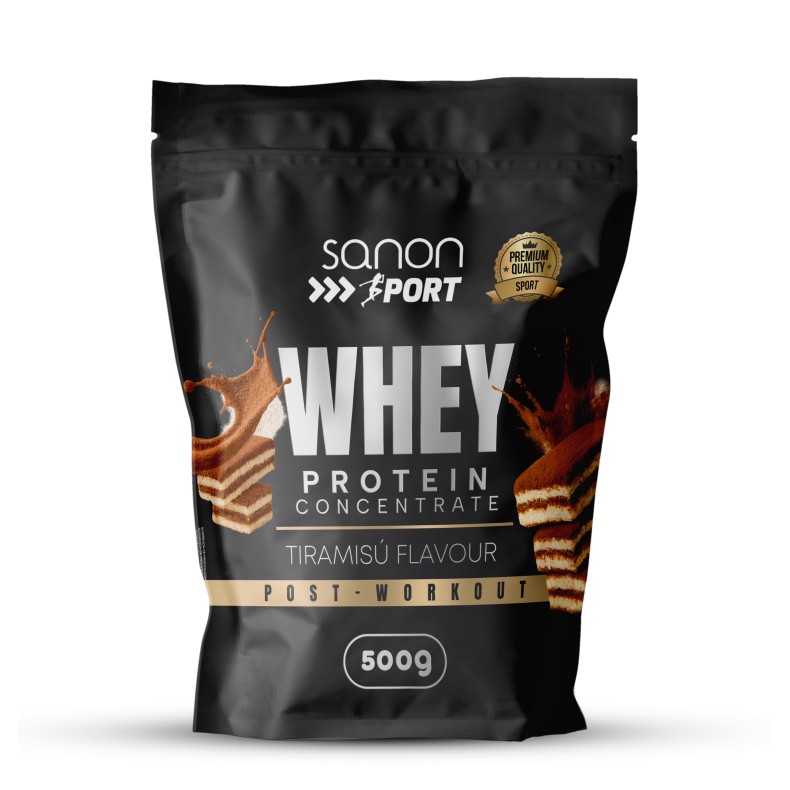 SANON SPORT Proteina Whey 80% Tiramisú
