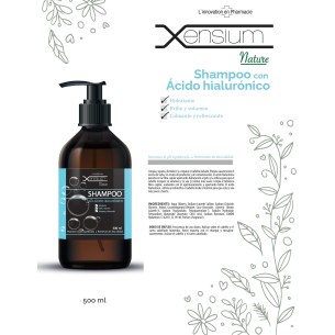 XENSIUM Nature Champú con Ácido Hialurónico 2