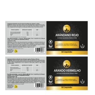 PHYTOFARMA Arándano Rojo 365 comprimidos 2