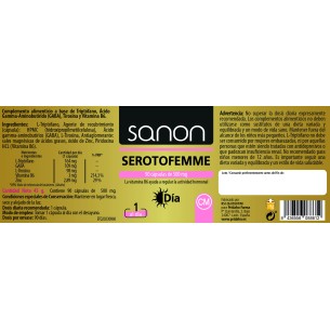 SANON Serotofemme Día 90 cápsulas 2