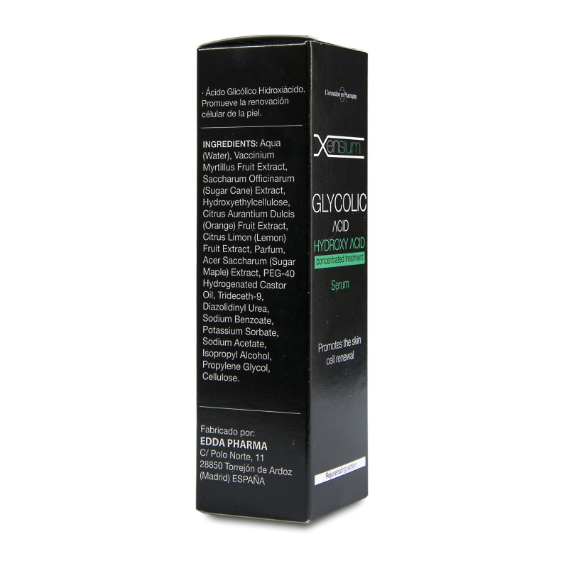 XENSIUM Serum Ácido Glicólico Hidroxiácido 30 ml