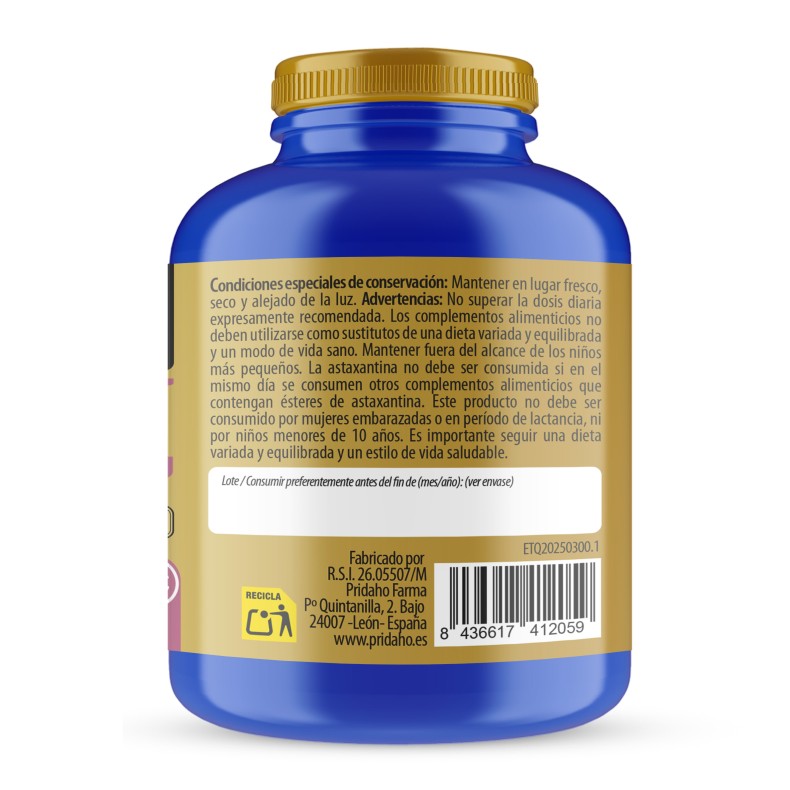 SANON Astaxantina 180 cápsulas vegetales